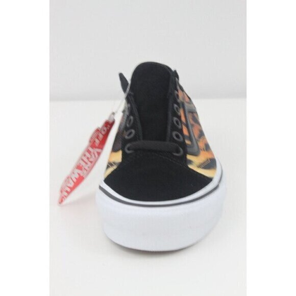 Vans Women Shoes Eco Theory Old Skool Tapered Skate Canvas Suede Black Sz 7.5 - Picture 6 of 15